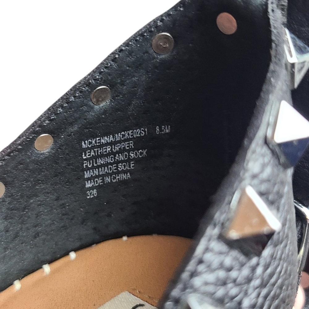 STEVE MADDEN | PRESTO LEATHER | WEDGE ESPADRILLES | SIZE 8.5 - Picture 3 of 10